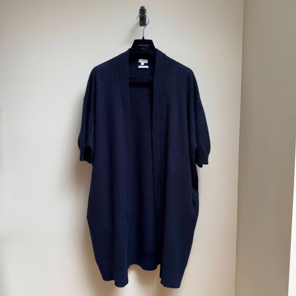 Vince 100% Cashmere Short-Sleeve Cocoon Cardigan - Picture 1 of 11